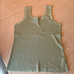 Maurices Olive Ribbed Tank Top 🧜🏻‍♀️